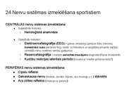 Презентация 'Sporta medicīna. Konspekts ieskaitei treneriem', 29.