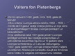 Презентация 'Valters fon Pletenbergs', 2.