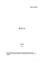 Э-книга 'Māja', 1.
