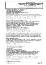 Образец документа 'Integrētā vadības sistēmas rokasgrāmata', 4.