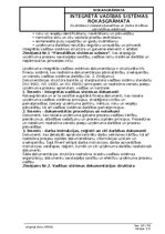 Образец документа 'Integrētā vadības sistēmas rokasgrāmata', 10.