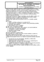 Образец документа 'Integrētā vadības sistēmas rokasgrāmata', 21.