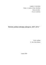 Конспект 'Dobeles pilsētas teritorijas plānojums, 2007.-2019.', 1.