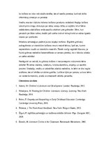 Эссе 'Grāmatu nozīme bērna intelektuālajā un emocionālajā attīstībā', 3.