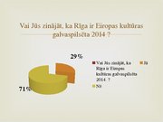 Реферат 'Tūristu piesaiste Rīgai kā Eiropas kultūras galvaspilsētai 2014.gadā', 41.