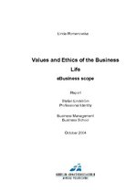 Реферат 'Values and Ethics of the Business Life', 1.