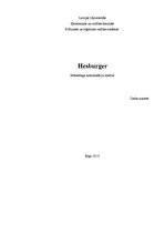 Конспект 'Uzņēmuma "Hesburger" mārketinga analīze', 1.