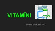 Презентация 'Prezentācija par vitamīniem', 1.