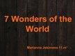 Презентация 'Seven Wonders of the World', 1.