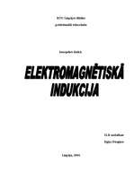 Конспект 'Elektromagnētiskā indukcija', 1.