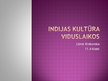 Презентация 'Indijas kultūra viduslaikos', 1.