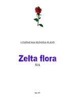 Бизнес план 'Biznesa plāns "Zelta flora"', 1.
