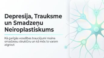 Презентация 'Depresija, trauksme un smadzeņu neiroplastiskums', 1.