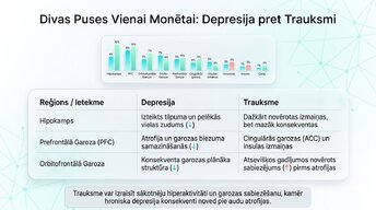Презентация 'Depresija, trauksme un smadzeņu neiroplastiskums', 8.