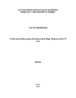 Реферат 'Civilās aizsardzības plāns dzīvojamai ēkai Rīgā, Maskavas ielā 273 k-4', 1.