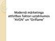 Реферат 'Modernā mārketinga attīstības faktori uzņēmumos "Avon" un "Oriflame"', 16.