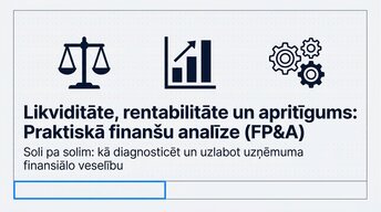 Презентация 'Likviditāte, rentabilitāte un apritīgums: praktiskā finanšu analīze (FP&A)', 1.