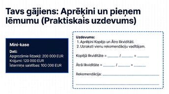 Презентация 'Likviditāte, rentabilitāte un apritīgums: praktiskā finanšu analīze (FP&A)', 11.