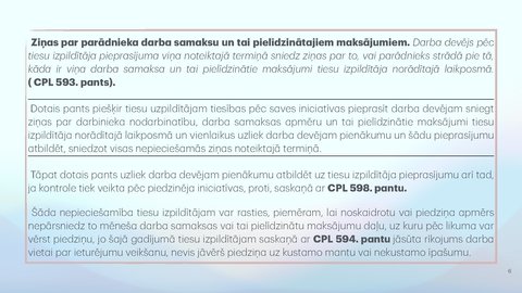 Презентация 'Piedziņas vēršana uz darba samaksu, tai pielīdzinātajiem maksājumiem un citām na', 6.