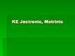 Презентация 'KE Jectronic, Motrinic', 1.