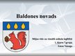 Презентация 'Baldones novads', 1.