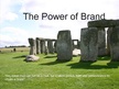 Презентация 'The Power of Brand', 1.