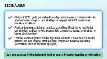 Презентация 'Pāreja uz obligāto grāmatvedības digitalizāciju 2025. gadā Latvijā', 12.