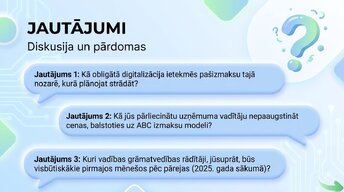 Презентация 'Pāreja uz obligāto grāmatvedības digitalizāciju 2025. gadā Latvijā', 14.