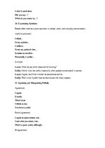 Образец документа 'English – vocabulary and everyday communication', 12.
