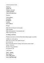 Образец документа 'English – vocabulary and everyday communication', 15.
