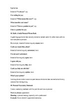 Образец документа 'English – vocabulary and everyday communication', 30.