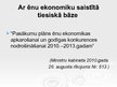 Презентация 'Ēnu ekonomikas attīstības prognozes Latvijā', 6.