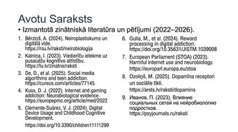 Презентация 'Neirobioloģijas pārskats', 15.