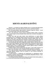 Конспект 'Krusta kari Palestīnā', 2.