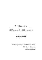 Реферат 'Arhimēds', 11.