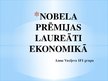 Презентация 'Nobela prēmijas laureāti ekonomikā', 1.