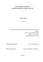 Отчёт по практике 'Prakses atskaite', 1.