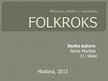 Презентация 'Folkroks', 1.
