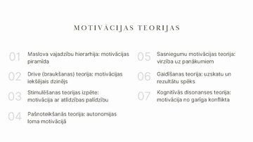 Презентация 'Motivācijas teorijas', 3.