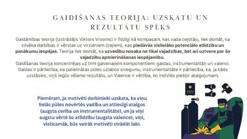 Презентация 'Motivācijas teorijas', 9.