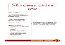 Презентация 'Minimālās prasības civilās aizsardzības pamatjautājumu apguvei', 31.