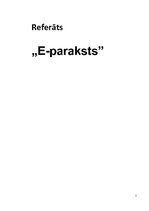 Реферат 'E-paraksts', 1.
