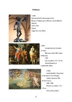 Реферат 'Antīkā mitoloģija renesanses mākslā', 12.