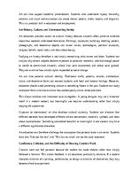 Эссе 'The importance of art education at school', 6.