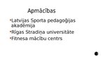 Презентация 'Sporta trenere', 6.