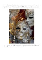 Конспект 'Venēcijas maskas', 2.