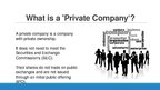 Презентация 'Private and Public Companies', 2.