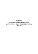 Конспект 'Digitālā drošība un kiberdrošība uzņēmumiem – datu aizsardzība, hakeru draudi', 1.