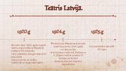 Презентация 'Teātris Latvijā', 7.