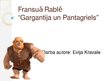 Презентация 'Fransuā Rablē "Gargantija un Pantagriels"', 1.